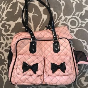 Pink and Black Pet Carrier